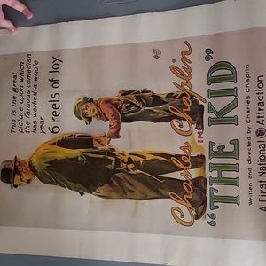 1978 "The Kid" Charles Chaplin Poster